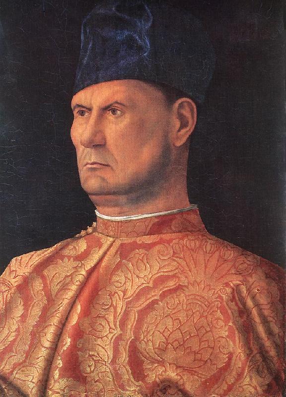 BELLINI, Giovanni Portrait of a Condottiere (Jacopo Marcello)  yr6 Spain oil painting art